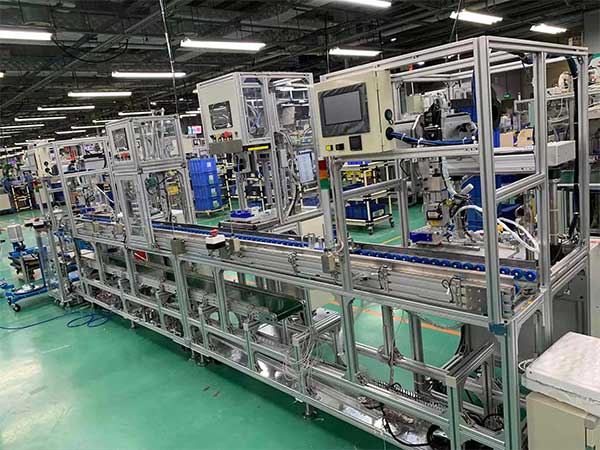 汽車門鎖24工位自動裝配線，汽車行業(yè)自動化生產(chǎn)線設(shè)備